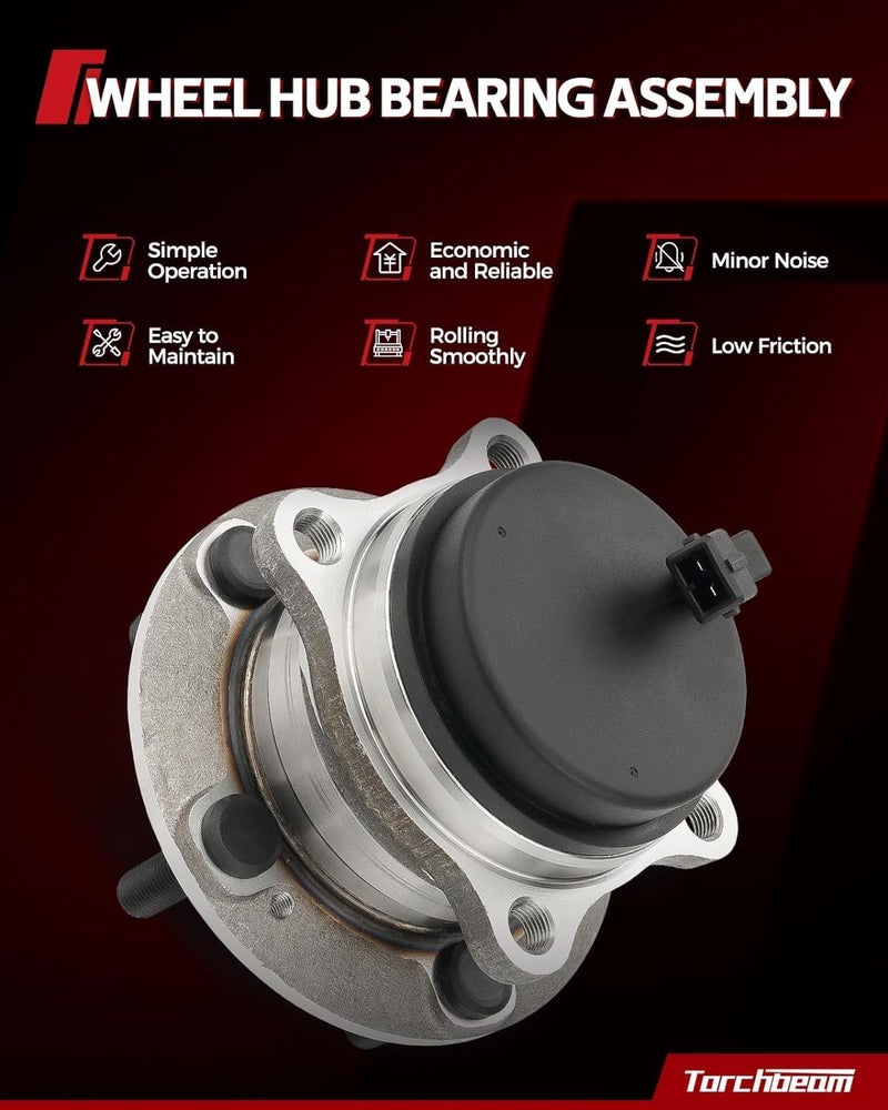 Torchbeam 512326 FWD Rear Wheel Hub Bearing Assembly for Hyundai and Kia Models - Image 3