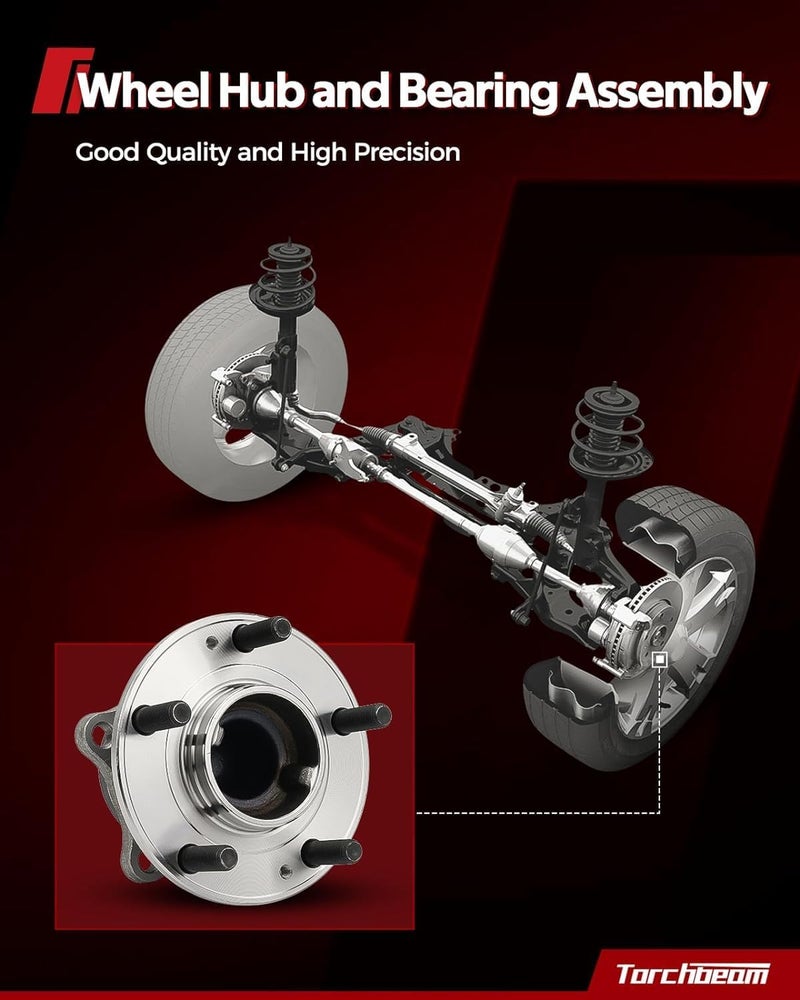 Torchbeam 512326 FWD Rear Wheel Hub Bearing Assembly for Hyundai and Kia Models - Image 5