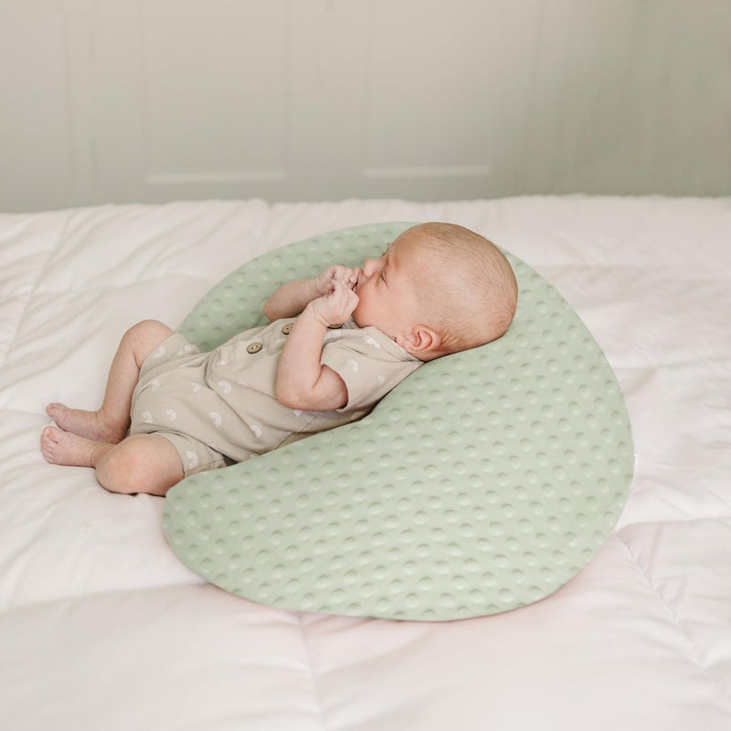 Konssy 2 Pack Nursing Pillow Covers, Soft and Comfortable Nursing Cover for Breastfeeding Pillows, Pillow Slipcover for Baby Girls Boys Newborn(Green, Woodland) - Image 4