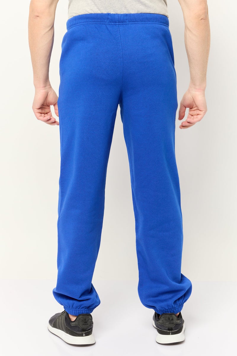 ESPRIT Men Regular Fit Brand Logo Sweatpants, Blue - Image 2