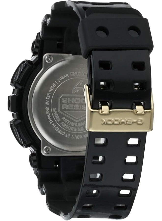كاسيو جي شوك ساعة يد رجالية بقرص أصفر تناظرية رقمية - Image 2