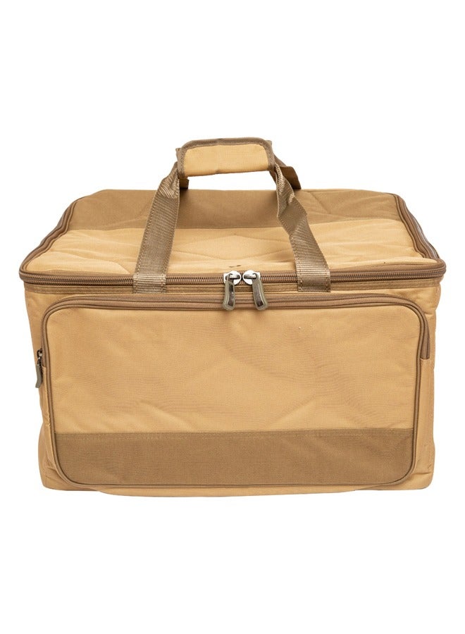 السنيدي شنطة عزبة المسافر للرحلات شنطة كشتات كاكي مقاس 52*37*31سم - Image 2