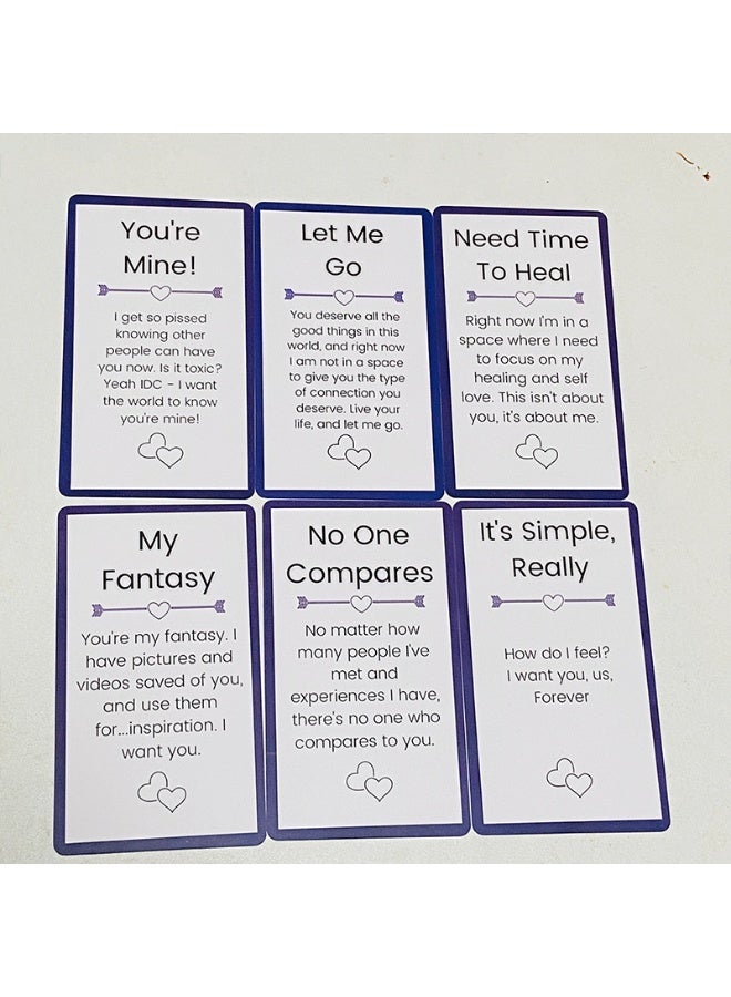 NIBEMINENT No communication. Communication massage. Divine oracle card. 54 English version information cards. Card game. Puzzle game. - Image 3