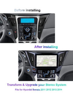 X-All Hyundai Sonata 2011-2014 screen and decor / 4 GB RAM + 32 GB storage + Apple CarPlay  - Image 3