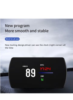 جولف لينك شاشة عرض أمامية GULFLINK (HUD) عداد سرعة السيارة P12  - Image 2