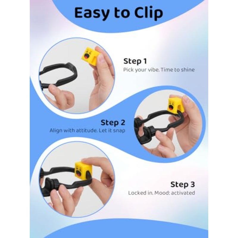 Valentines Day Gifts for Teens Girls Boy:Cell Phone Stand for Desk Clip Dual-Sided Mood Cubes for Phone Holder Accessory for Men Cool Gadgets Valentines Gifts for Women Mom Him Husband Wife - Image 4