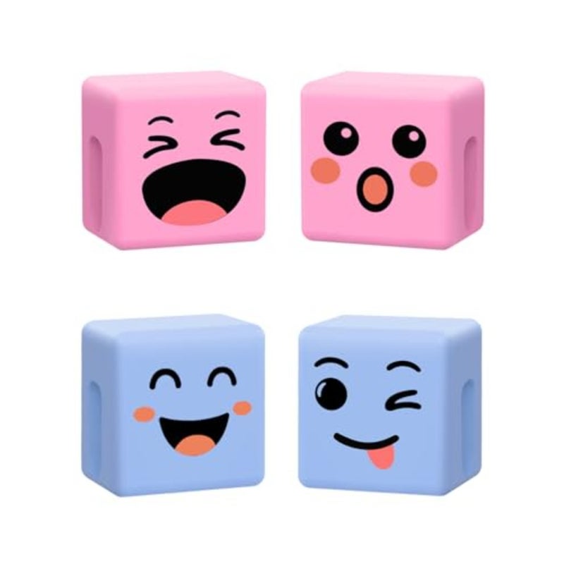 Valentines Day Gifts for Teens Girls Boy:Cell Phone Stand for Desk Clip Dual-Sided Mood Cubes for Phone Holder Accessory for Men Cool Gadgets Valentines Gifts for Women Mom Him Husband Wife - Image 1