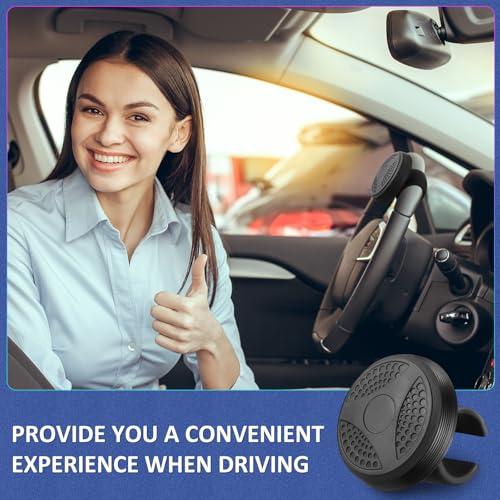 DaisyInner 1 Pieces Steering Wheel Knob Spinner Suicides Knob for Steering Wheel 360 Degrees Rotation Tractors Speed Accessories for Cars, Trucks, Tractors, Boats - Image 4