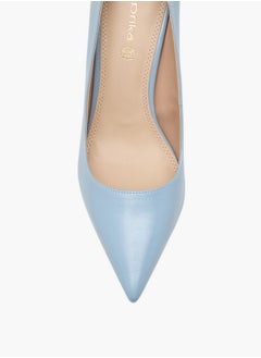 Paprika Women's Solid Slip-On Pumps with Stiletto Heels  - Image 4