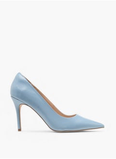 Paprika Women's Solid Slip-On Pumps with Stiletto Heels  - Image 3