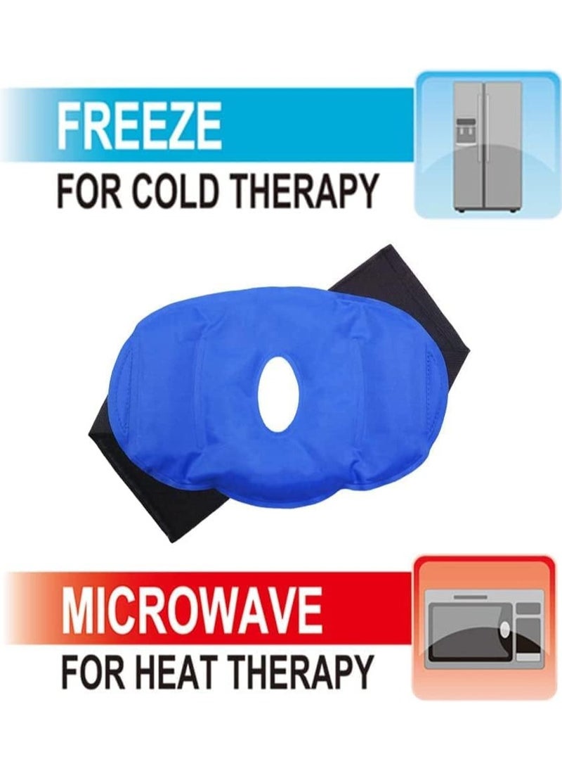 Generic 2 Pcs Reusable Hot & Cold Large Gel Ice Pack for Knee Pain Relief, Gel Ice Wrap for Leg Injuries, Swelling, Bruises  - Image 3