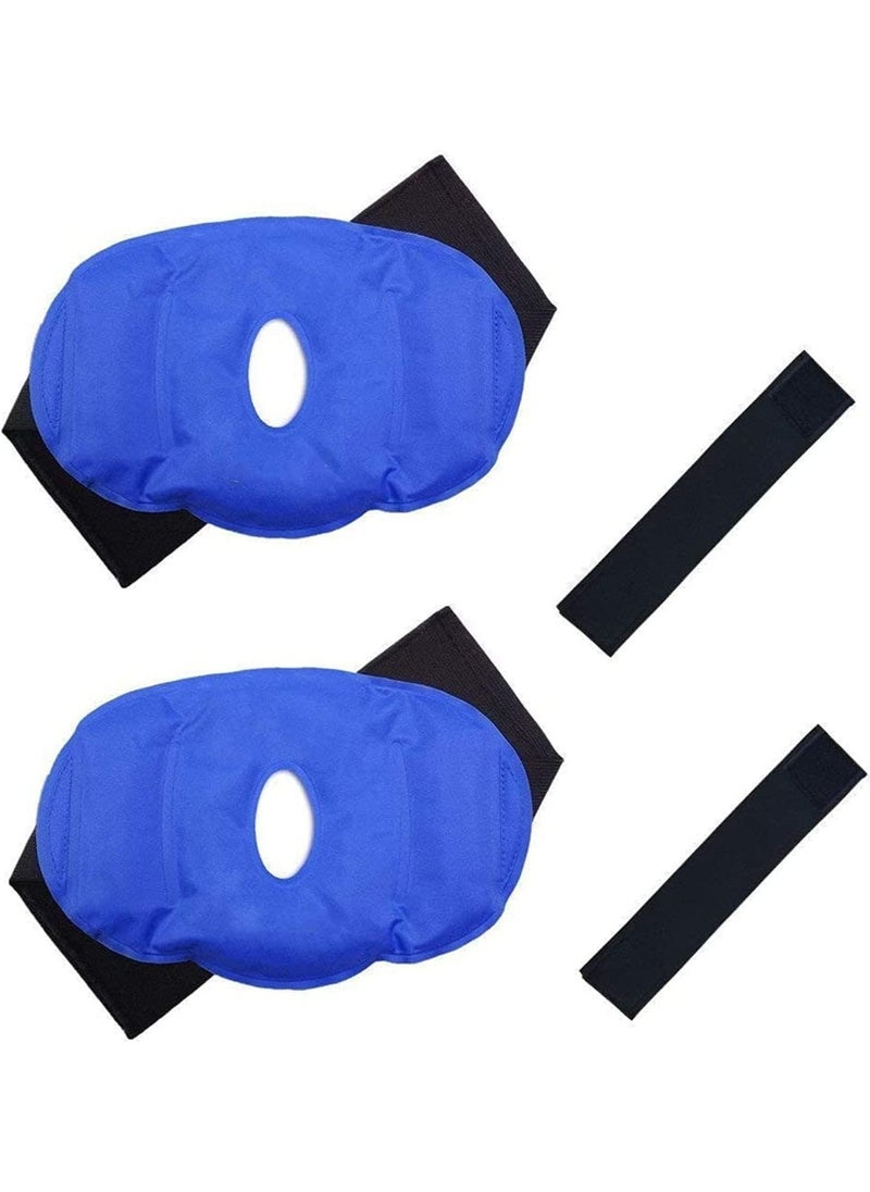Generic 2 Pcs Reusable Hot & Cold Large Gel Ice Pack for Knee Pain Relief, Gel Ice Wrap for Leg Injuries, Swelling, Bruises  - Image 1
