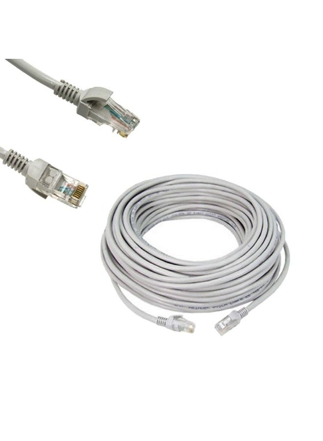 هامر كابل شبكة 10 أمتار Cat6 UTP أبيض - Image 1