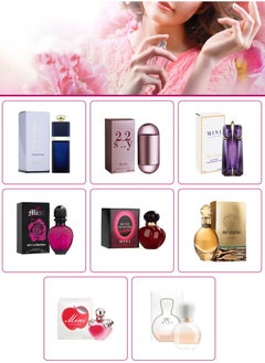 MINI COLLECTION Set of 8 Premium Women's Perfumes - Mini Collection 25ml 