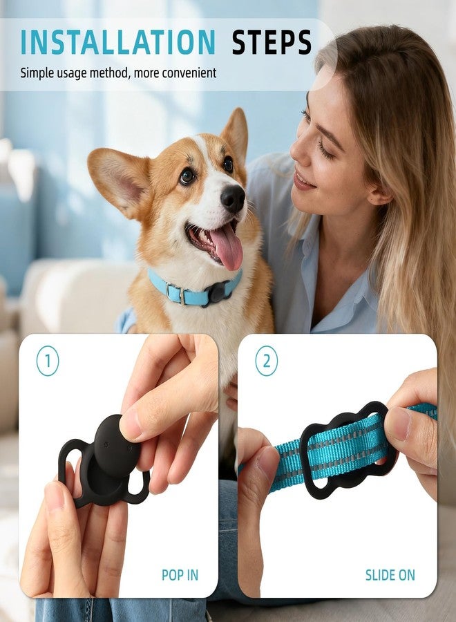 Vebiso 1 Pack Google Android GPS Dog Collar, Mini Dog GPS Tracker, Smart Pet Activity Tracker, No Subscription, GPS Cat Collar Certified Finder, Anti-Lost, Finder Tag for Vehicles, Pets, Kids, Items - Image 4