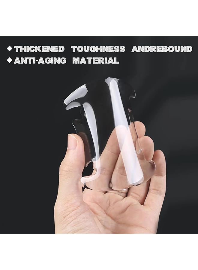 Excefore Car Door Handle Sticker, 8Pcs 3D Transparent Car Door Bowl Scratch Protector Universal Waterproof Anti-Scratch Paint Invisible Protection Film For Most Models - Image 5