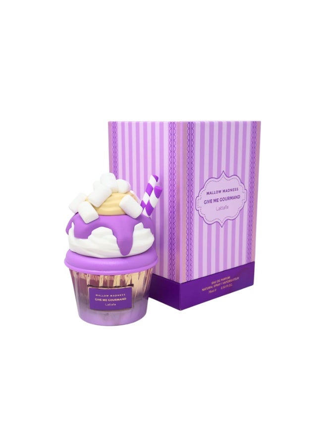 لطافة او دي بارفان مادنس من مجموعة جيف مي جورماند من مالو، عطر سويت جورماند، مارشميلو وفانيليا، شكل بخاخ، 75 مل، يدوم طويلا - Image 3