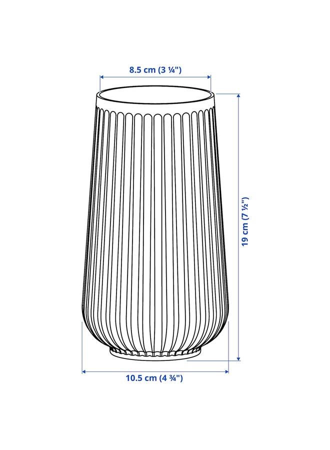 Zaboon Vase, Grey, 19 Cm - Image 3