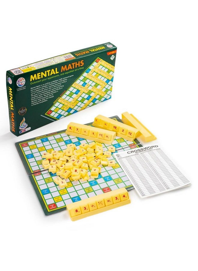 راتاناز لعبة الكلمات المتقاطعة للرياضيات الذهنية من راتنا | لعبة لوحية تعليمية ورقمية لجميع الأعمار - Image 1