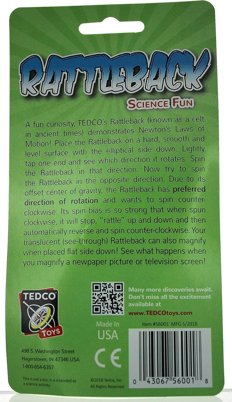 TEDCO Rattle Back Science Fun Toy for Kids - Image 5