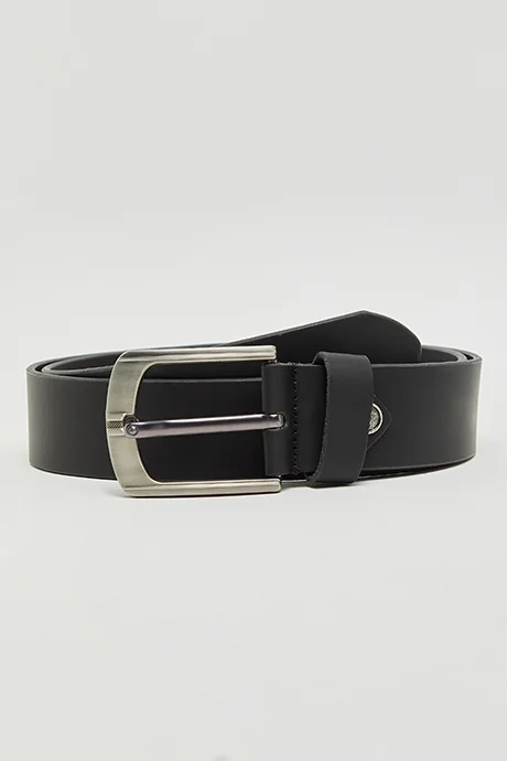 أر أند بي Solid Buckle Belt