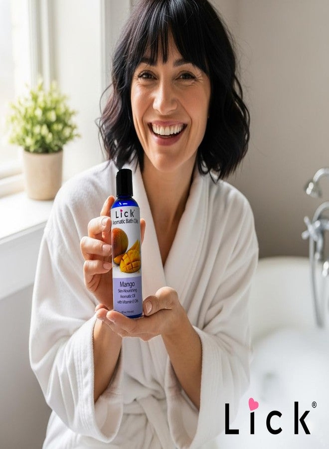 ليك زيت استحمام عطري برائحة المانجو من ليك - مجموعة روائح استوائية - زيوت مهدئة لنقع الجسم، 4 أونصة - Image 4
