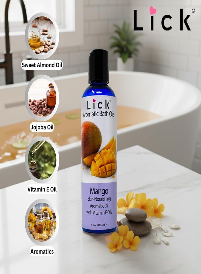 ليك زيت استحمام عطري برائحة المانجو من ليك - مجموعة روائح استوائية - زيوت مهدئة لنقع الجسم، 4 أونصة - Image 5