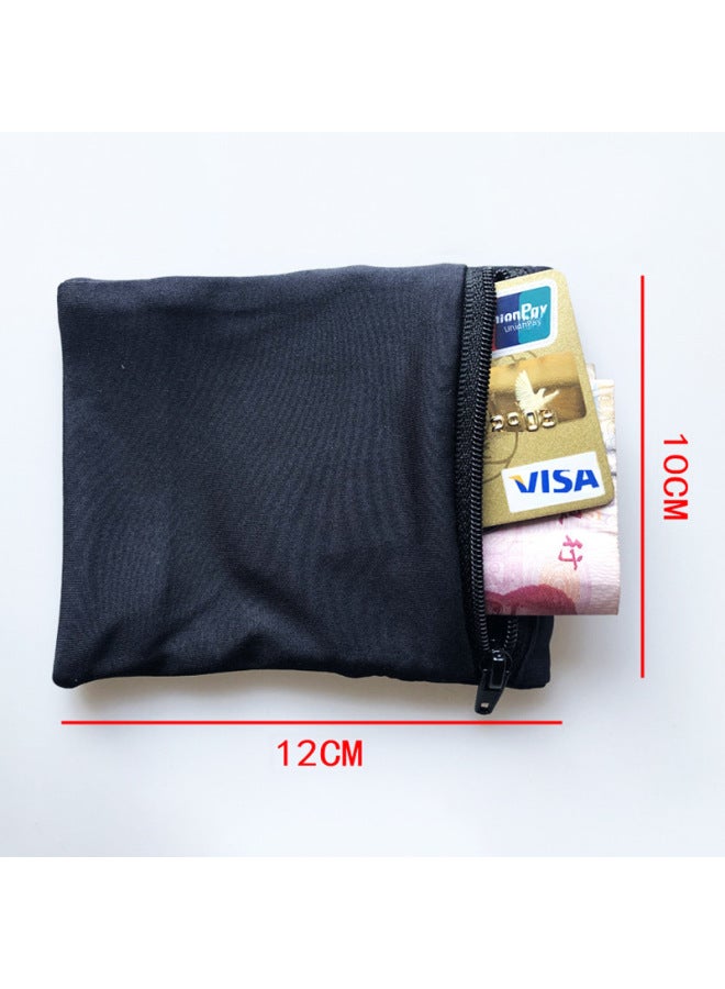Generic Sports Running Wrist Bag Arm Belt Men And Women Running Mobile Phone Arm Bag Outdoor Storage Coin Purse Gift Arm Bag-Color:Reflective Orange-Capacity:Below 20L - Image 5