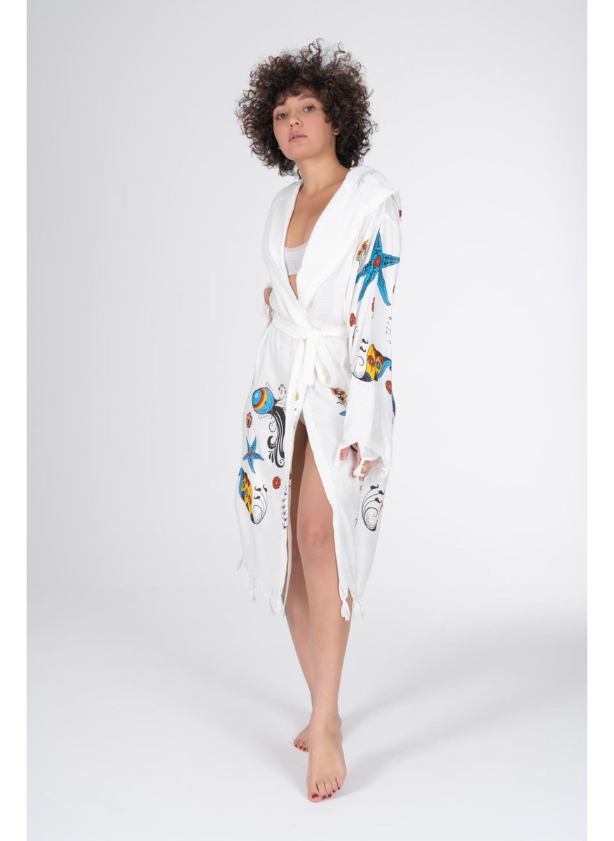 Printed Bamboo Peshtemal Dressing Gown Bathrobe - pzsku/ZA98F1CF85881A804223FZ/45/_/1730715484/33cceb4c-6ed5-43e2-8d52-e13c9cdc28b3