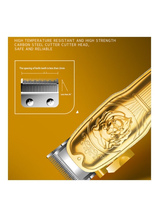 NIBEMINENT Electric Cordless Hair Trimmer Gold 5 x 20cm - Image 3