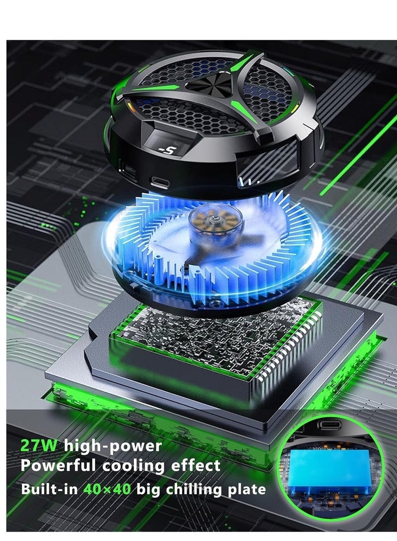 Gravity Magnetic Tablet Cooler ‚Äì High-Performance Cooling Radiator with Temperature Display ‚Äì Universal Cooling for iPad, Surface Pro, Tablets & More ‚Äì Enhanced Heat Dissipation for Gaming, Streaming & Intensive Use ‚Äì Silent, Efficient, and Easy to Use - Image 3