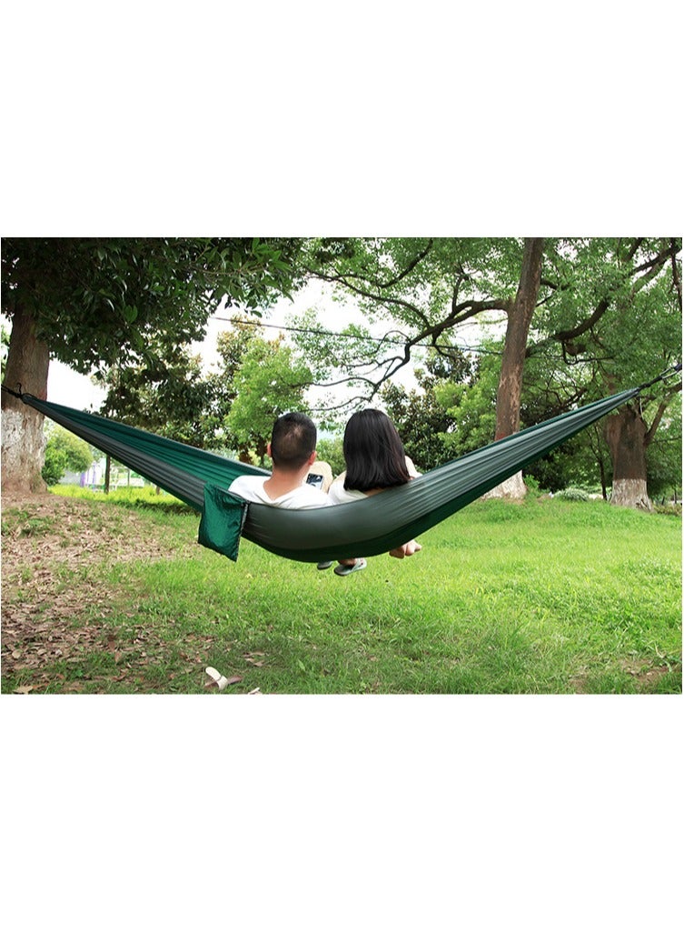 كرسي أرجوحة معلق من النايلون للاستخدام الخارجي، خفيف الوزن وسهل الحمل، يمنحك أوقات استرخاء ممتعة في الهواء الطلق. - Image 3