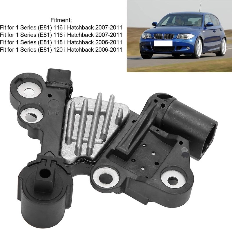 Alternator Voltage Regulator, Replacement Part for 1 Series, Durable Plastic Construction - OEM Specification, Easy Installation, Reliable Performance - Image 3