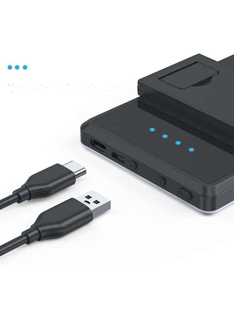 مصباح فيديو 60 LED محمول بمشبك وقابل لإعادة الشحن للسيلفي والمؤتمرات - Image 3