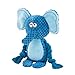 TONYFY Dog Toys Dog Squeaker Toys with Crinkle Paper Stuffed Animal Dog Plush Chewing Toy Cotton Rope Interactive Toys for Puppy Small Middle Dogs Blue Elephant - Image 3