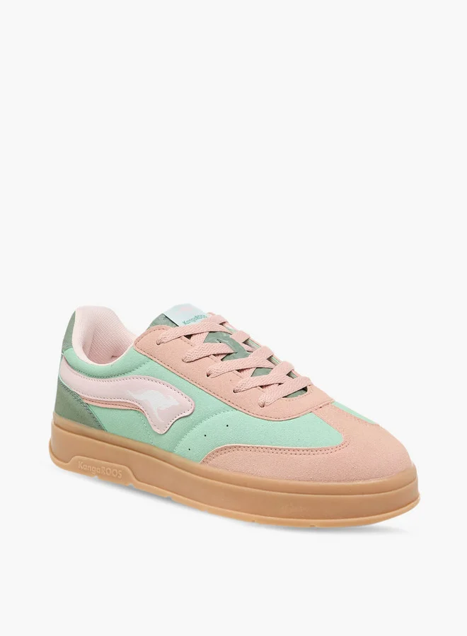 kangaROOS Women's Colourblock Lace-Up Sneakers