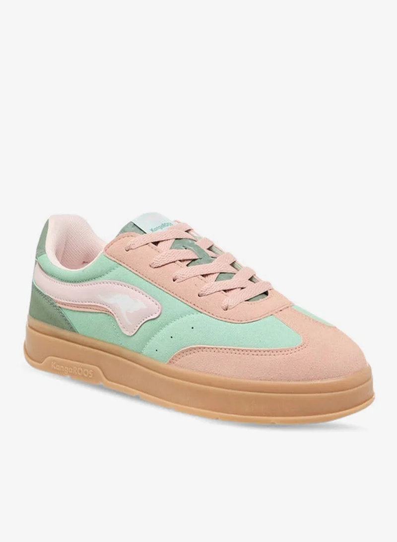 kangaROOS Women's Colourblock Lace-Up Sneakers