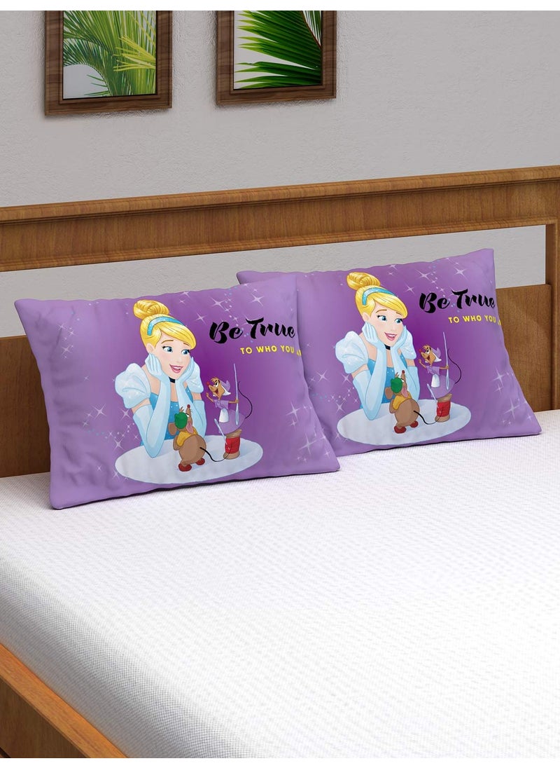 Athom Trendz Athom Trendz Disney Princess Kids Pillow Cover Pack of 2  - Image 1