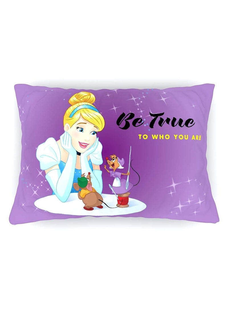 Athom Trendz Athom Trendz Disney Princess Kids Pillow Cover Pack of 2  - Image 2