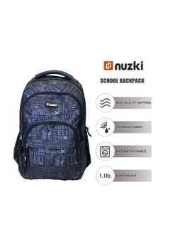 nuzki NUZKI School Bag Backpack Lightweight and Spacious Backpack for Back to School Quality bag  - Image 3