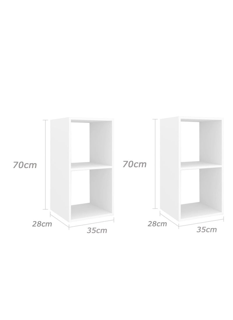 Furniture Store ModernTV unit, 2 pieces, height 70 cm, width 35 cm, depth 28 cm, from Furniture Store.  - Image 3