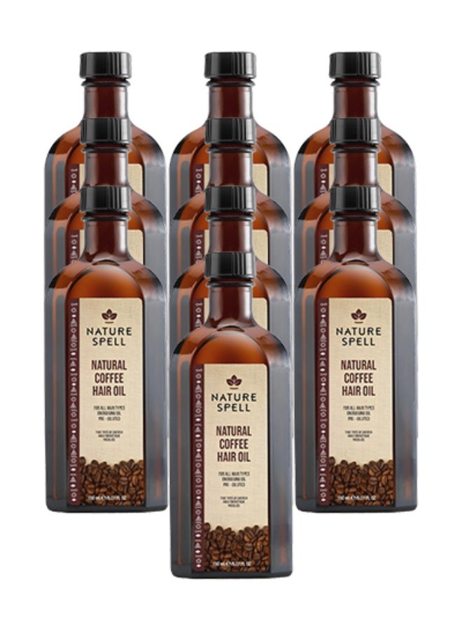 نايتشر سبيل 10 قطع زيت قهوة طبيعي لجميع أنواع الشعر 150 مل - Image 1