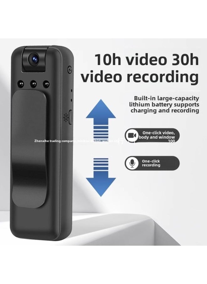 Generic Law Enforcement Recorder Recording Pen With Video Recording DV Recording Function All-in-one Machine Anti-shake Recording Pen HD Sports Camera-Body Color:F9 Outdoor Sports Dv Edition 32g With Screen  - Black - Official Standard  - Image 3