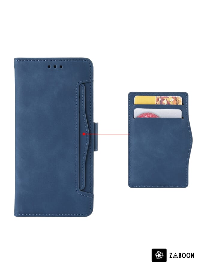 Zaboon Protective Case For Samsung Galaxy S21 Ultra 5G Vintage Bark Texture Wallet Leather - Image 2