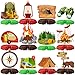 Tarklanda 12 Pcs Camping Party Honeycomb Centerpieces Campfire Adventure Party Table Decorations 3D Honeycomb Birthday Supplies Photo Props - Image 2