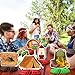 Tarklanda 12 Pcs Camping Party Honeycomb Centerpieces Campfire Adventure Party Table Decorations 3D Honeycomb Birthday Supplies Photo Props - Image 4