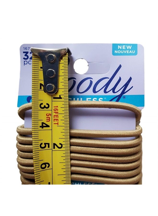 Goody WoMens Ouchless 4 mm Elastics, Blondes, 30 Count - Image 3