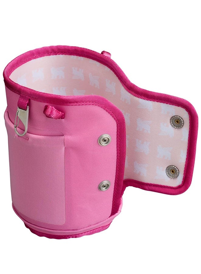 Stanley Water Bottle Carrier Bag with Phone Pocket for Stanley Cup 40 oz, Water Bottle Holder with Adjustable Strap& Straw Cover, Stanley Cup Accessories - Image 3