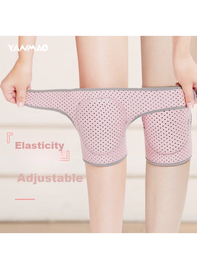 Yanmao Dance Knee Pads For Adults And Children, Thick Foam Anti-fall Knee Protectors For Girls, For Kneeling And Dancing, 1 Pair - Image 2