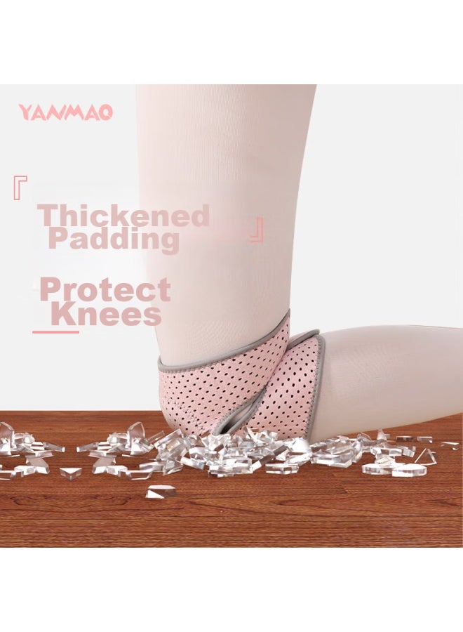 Yanmao Dance Knee Pads For Adults And Children, Thick Foam Anti-fall Knee Protectors For Girls, For Kneeling And Dancing, 1 Pair - Image 4